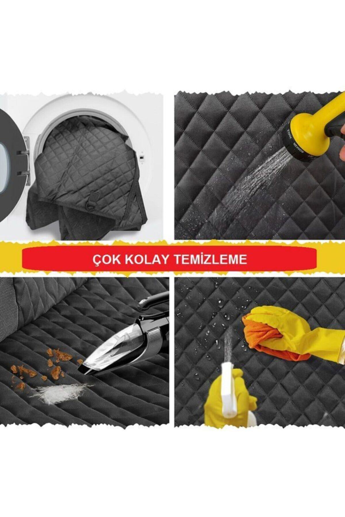 ZEYZEN Araba Köpek Örtüsü Araç Arka Koltuk Evcil Hayvan Taşıma Kılıfı Branda Oto Kedi Yatağı Koruyucu Örtü fotoğrafı 4 (önizleme)
