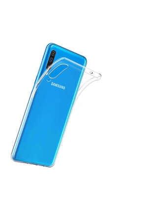 Samsung Galaxy A30s Şeffaf Silikon Kılıf HappyCaseşeffafsilikon174