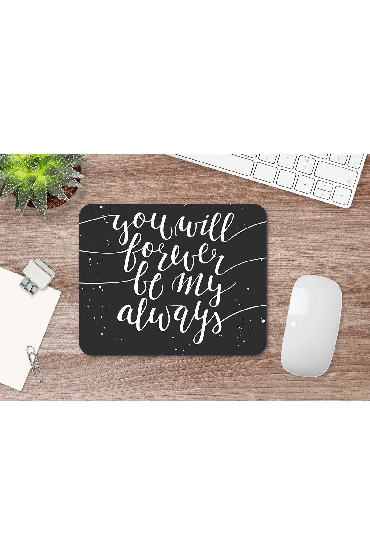 WuW-You Are Always My Priority Rectangular Non-Slip Base Mouse Pad 2