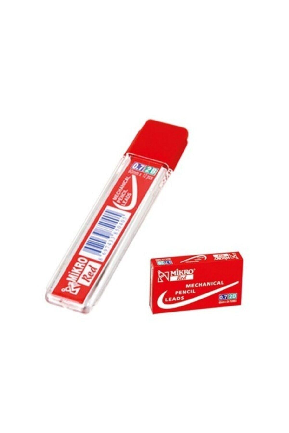 Mikro 0.7 Mm Kırmızı Kalem Ucu 60 Mm