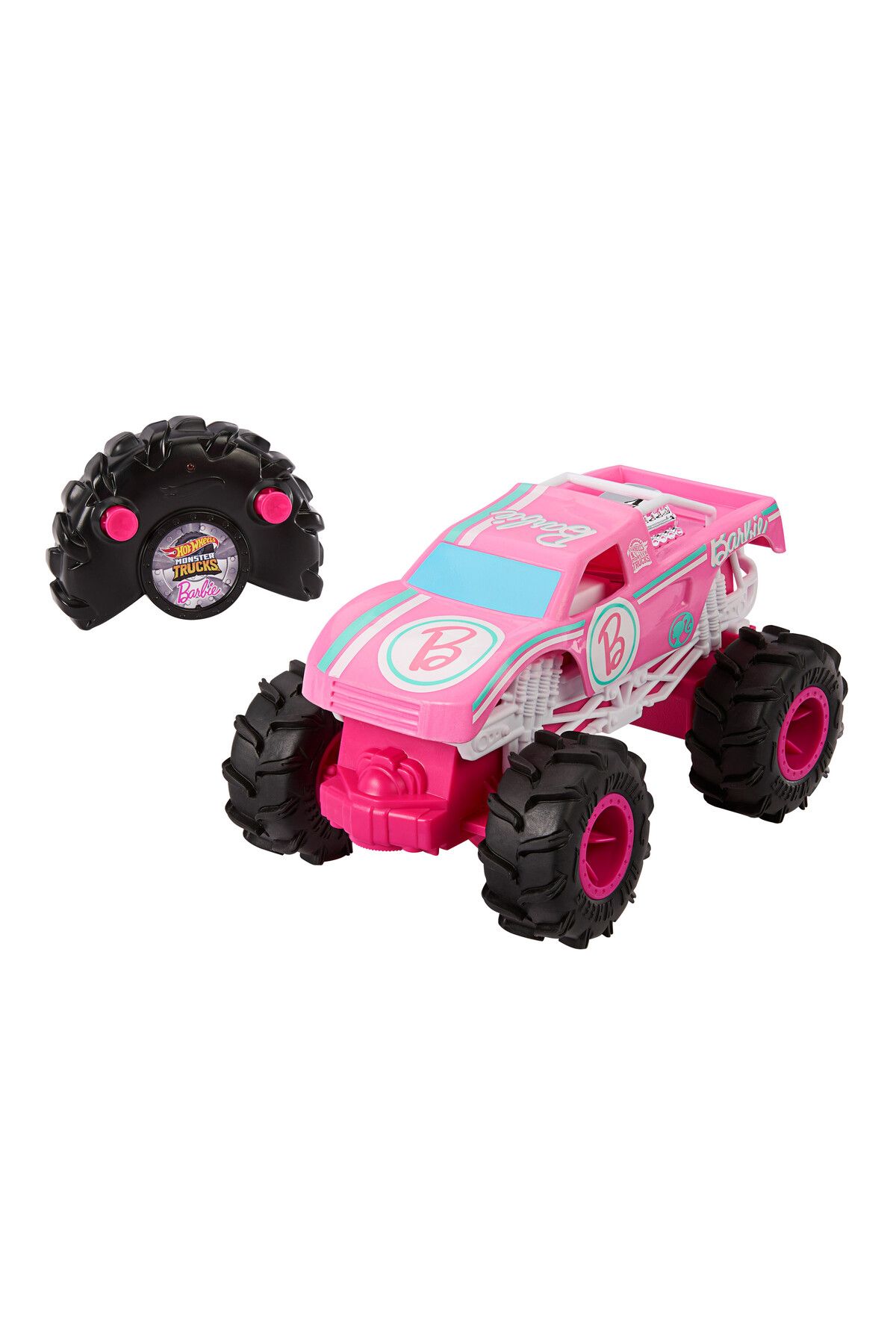 Barbie monster truck shop