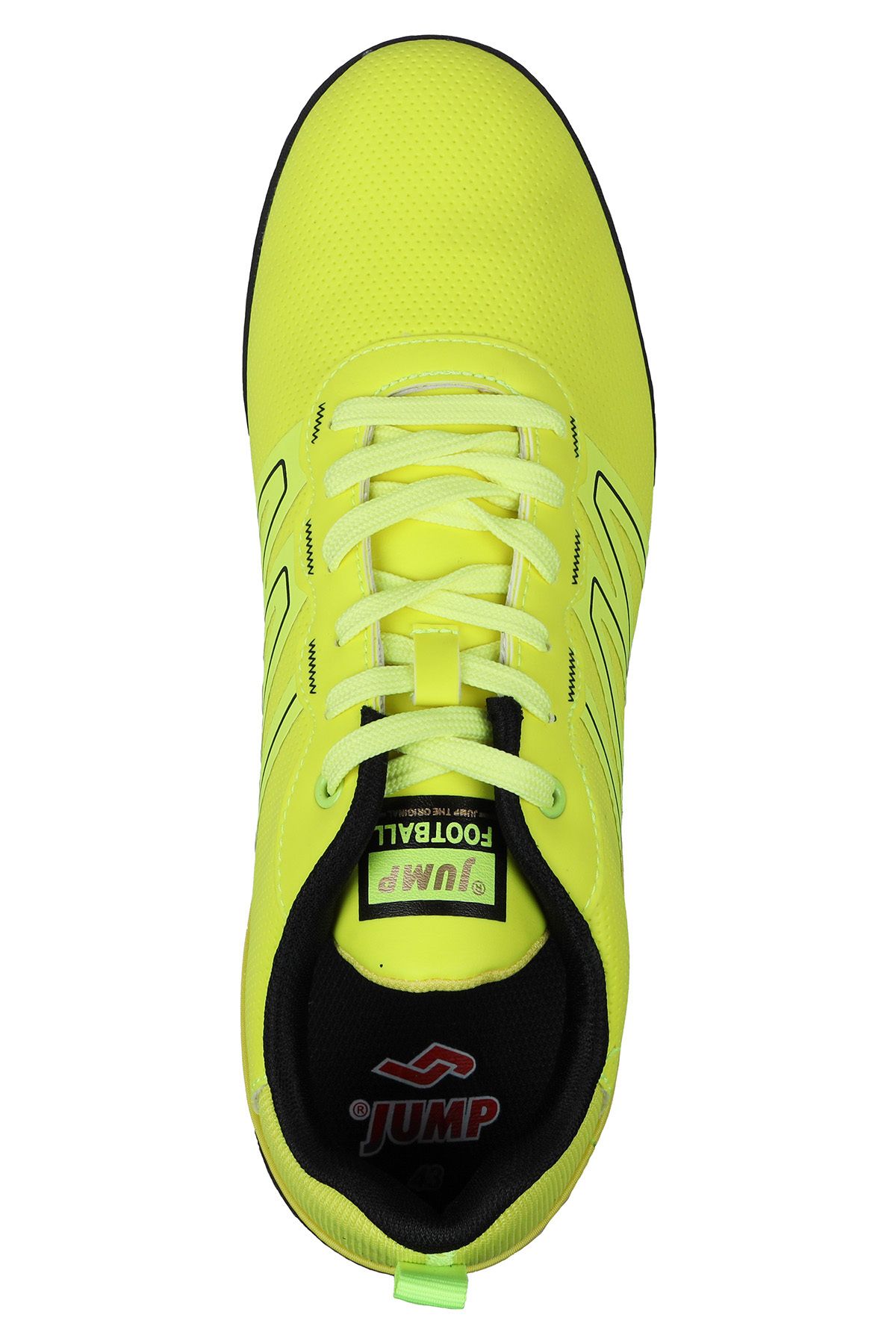 Jump-29112 Pantofi de fotbal cu crampoane Astroturf verde neon 7