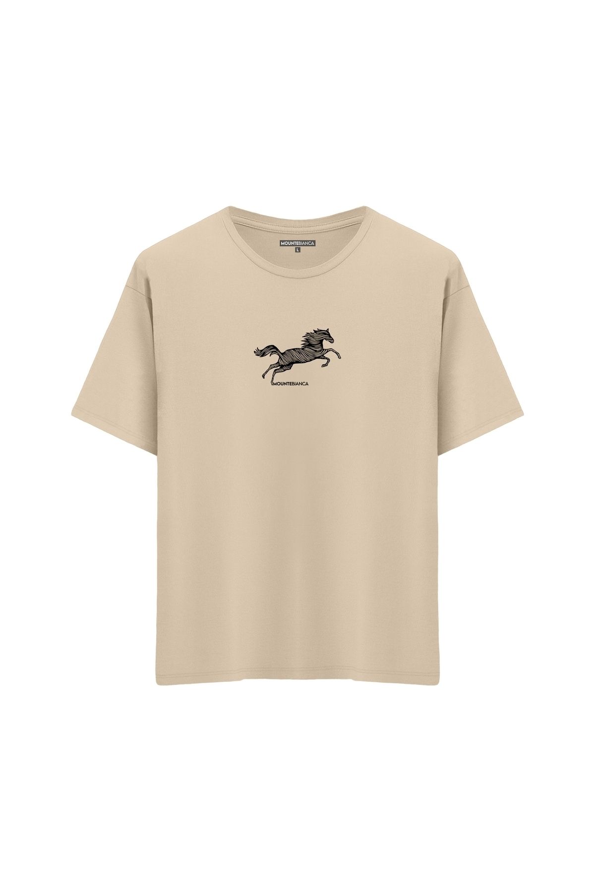 T shirt oversize bianca store