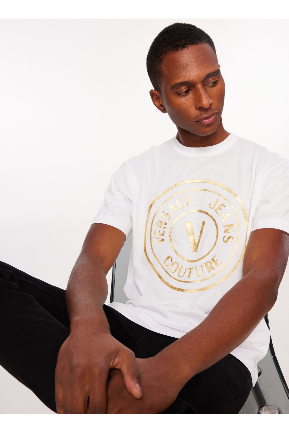 T shirt bianca versace 2025