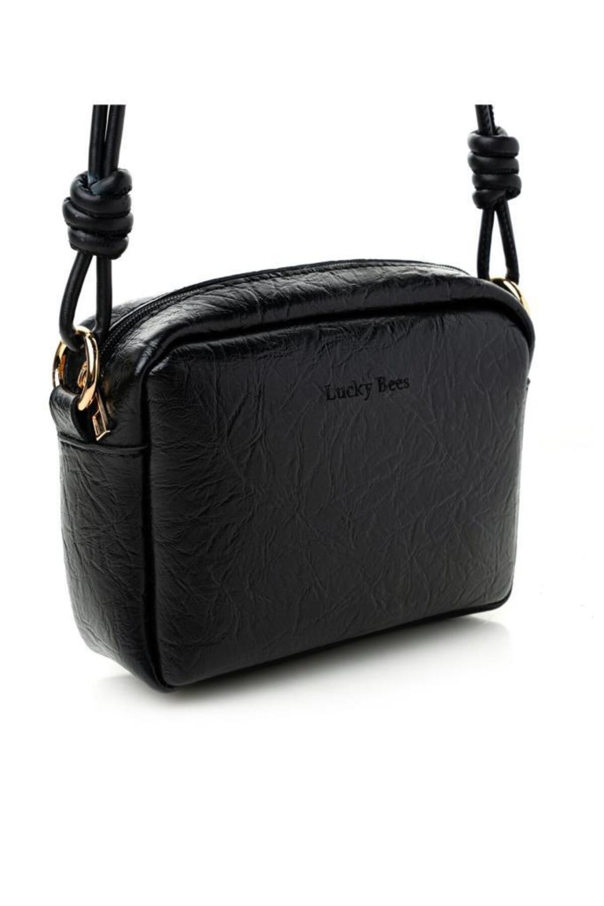 Lucky Bees-Crossbody dámská mini taška přes rameno na zip 3