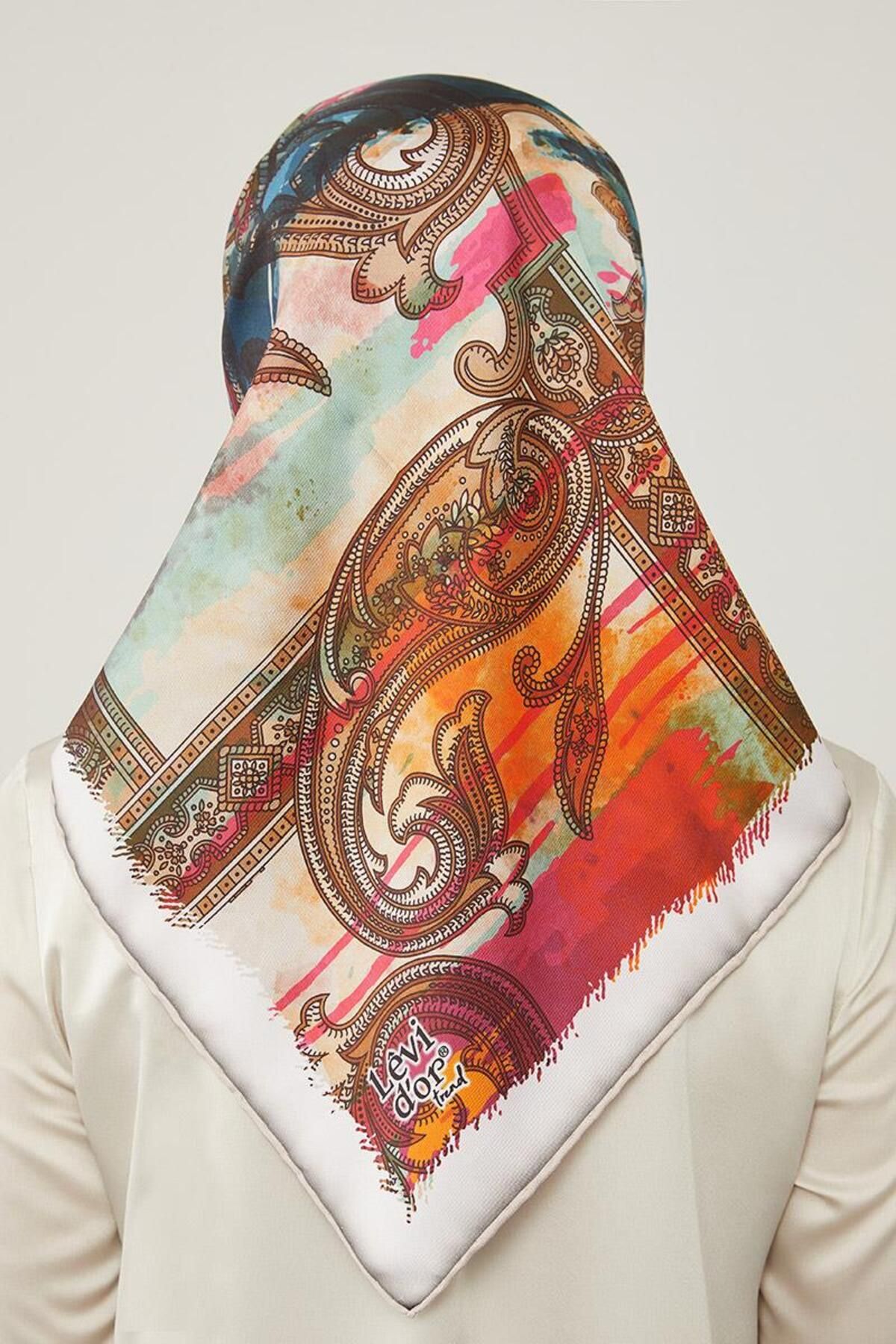 روسری نود Twill Trend اورجینال Levidor