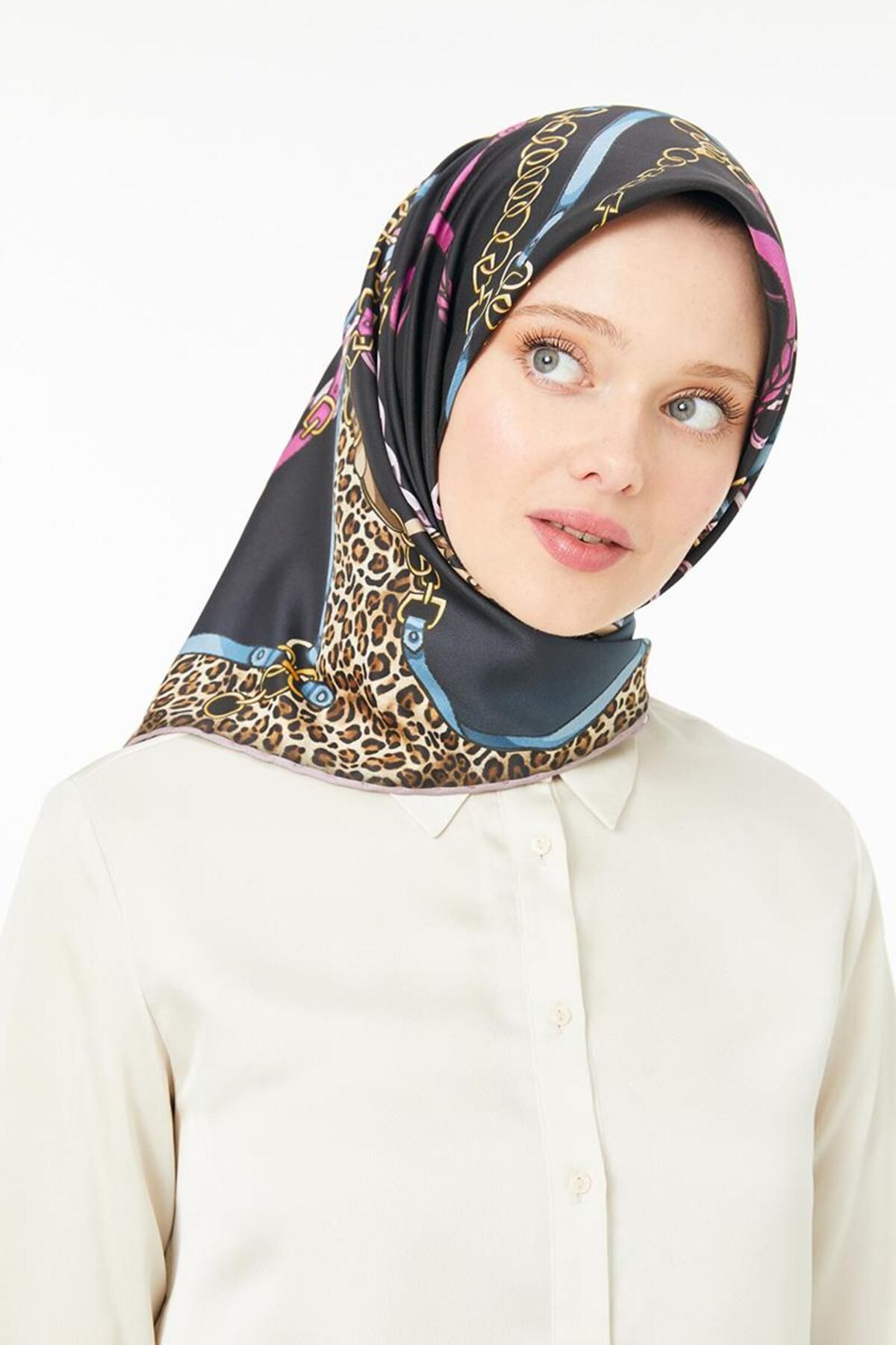 روسری صورتی Twill Trend Fuchsia اورجینال Levidor