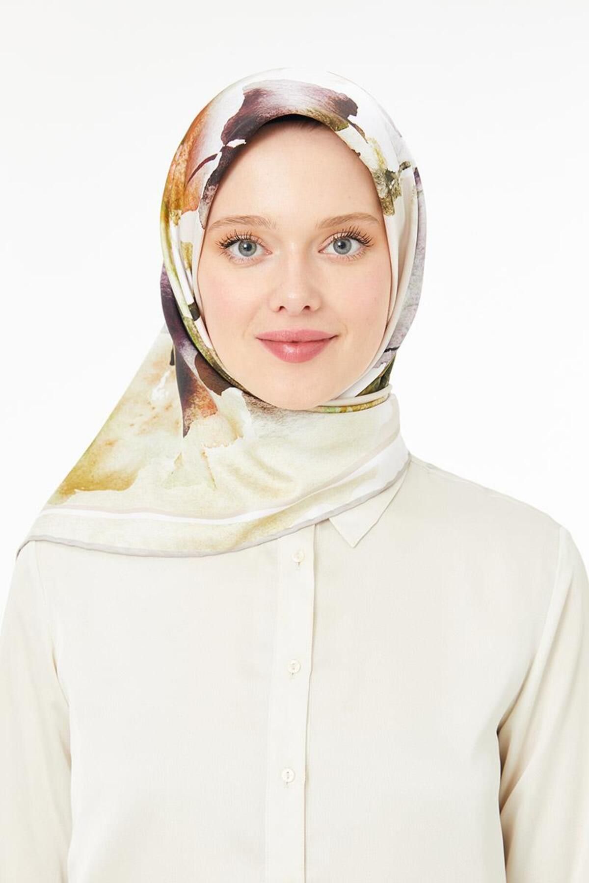 روسری چند رنگ Twill Trend اورجینال Levidor