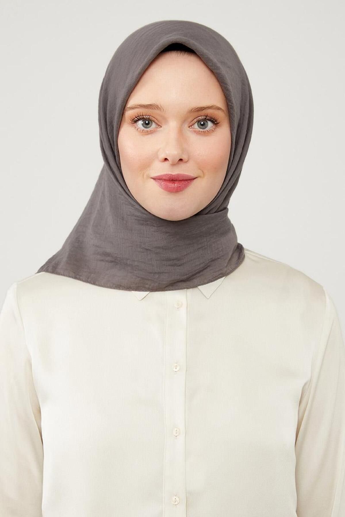روسری خاکستری پنبه لوکس آنتراسیت اورجینال Levidor