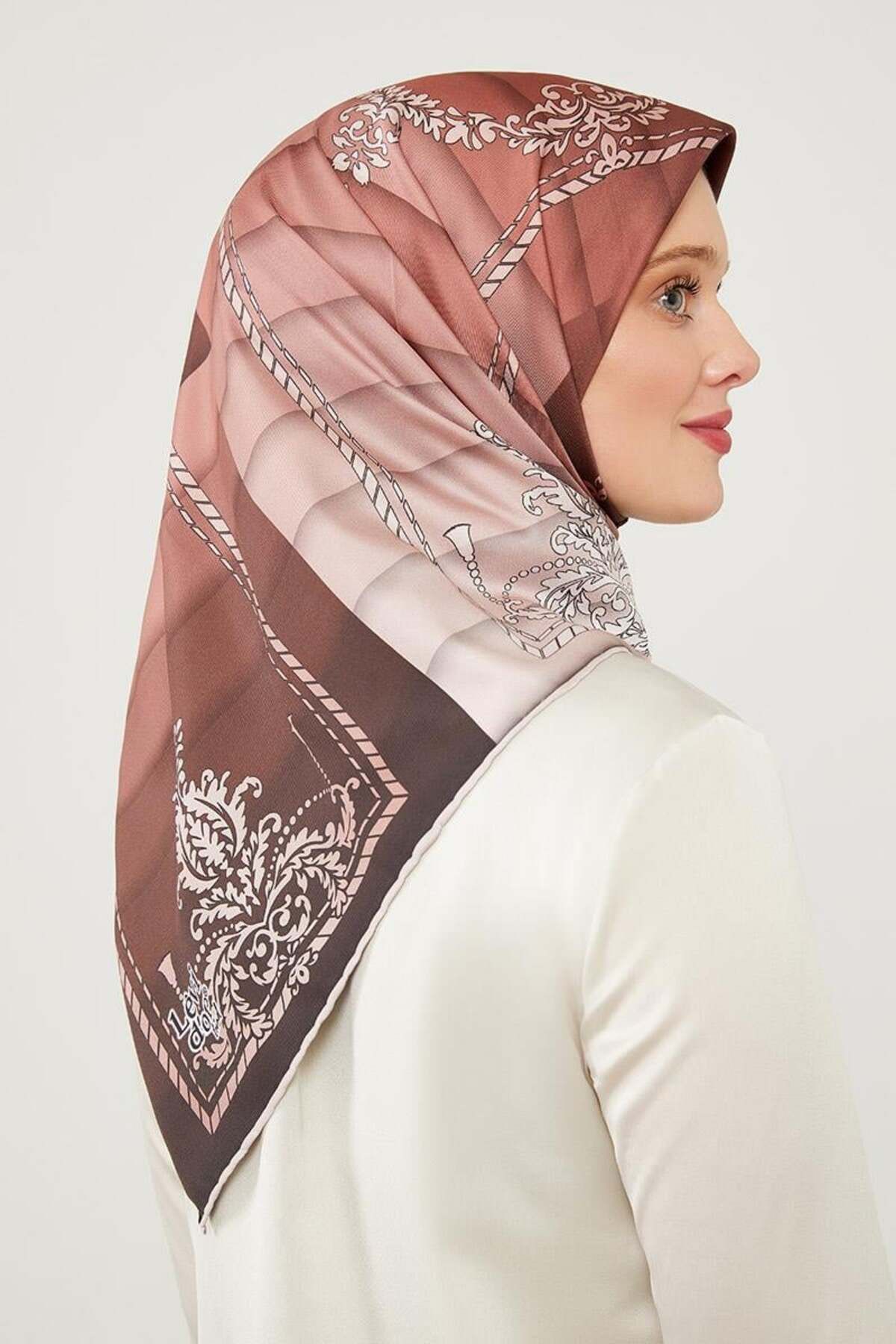 روسری صورتی Twill Trend Color Trendition Levidor