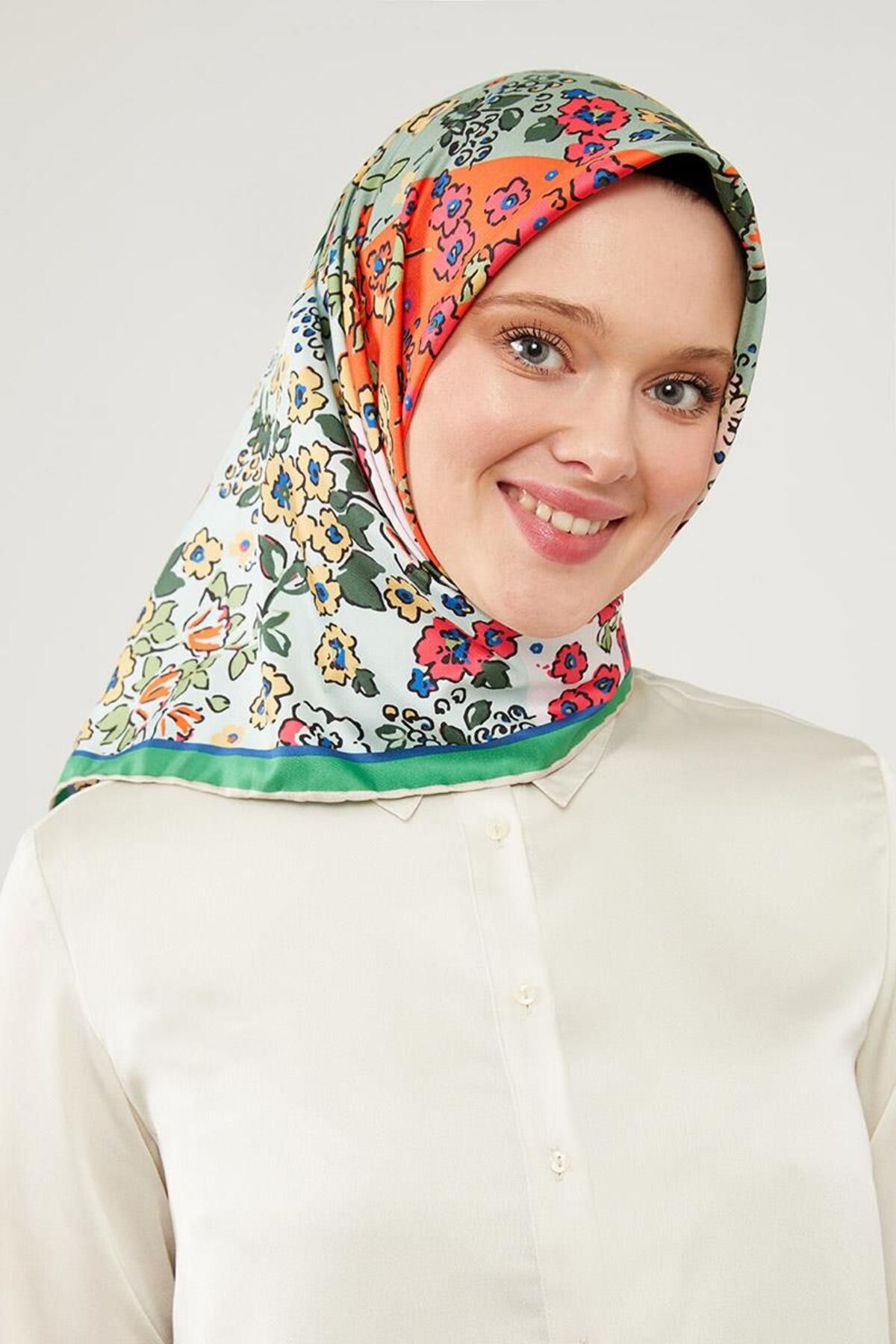 روسری سبز Twill Trend Glean Mine Levidor