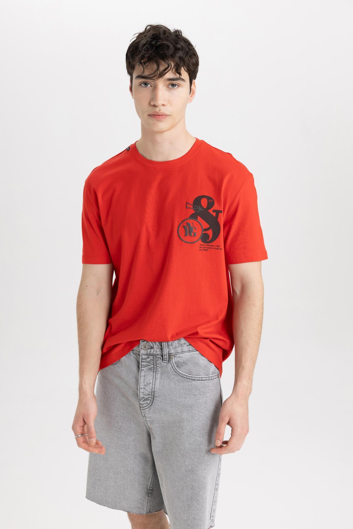 تی شرت مردانه دفاکتو | B8479AX24SM Defacto - Image 4