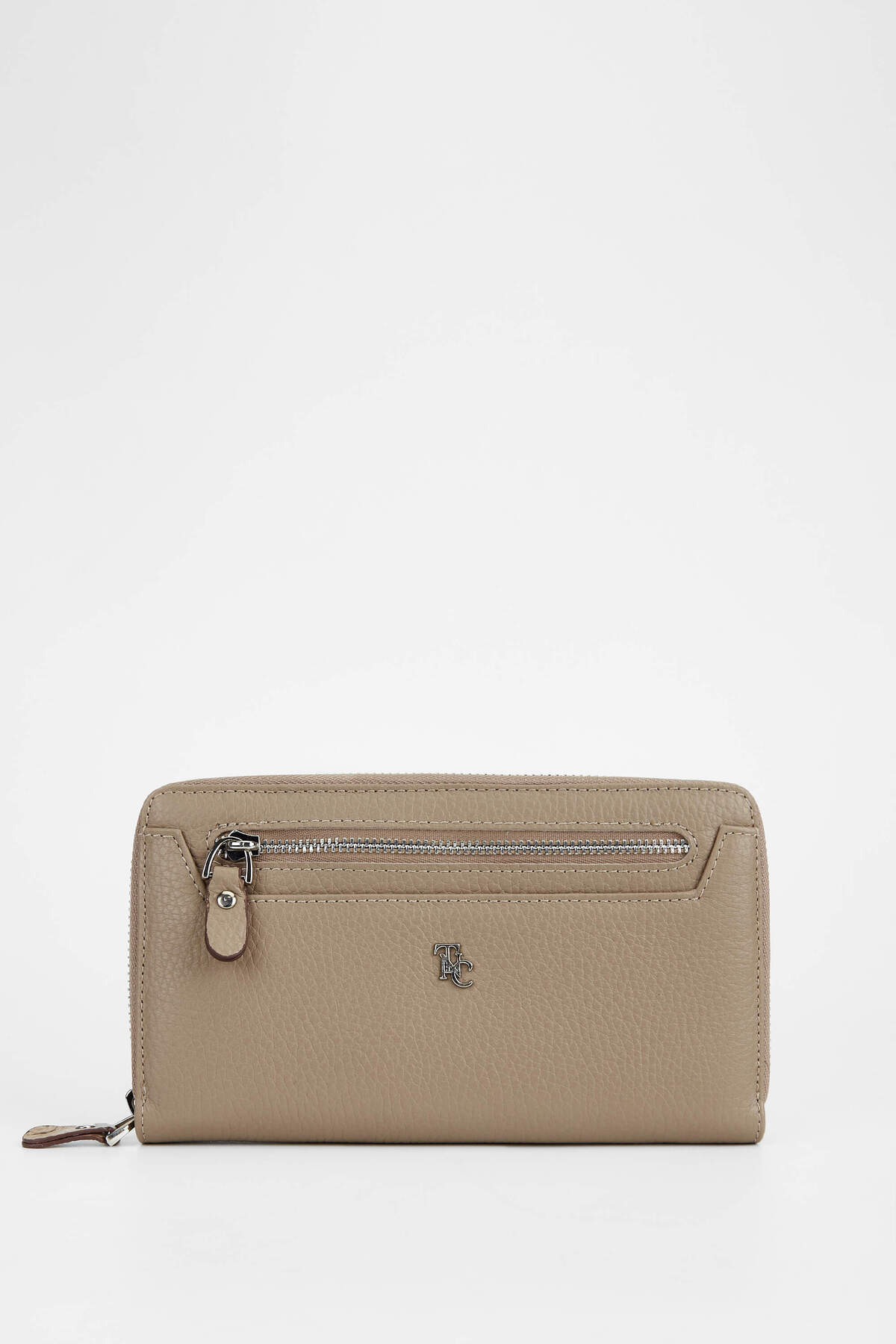 تامر تانجا کیف پول روزانه زنانه از جنس چرم طبیعی سمور