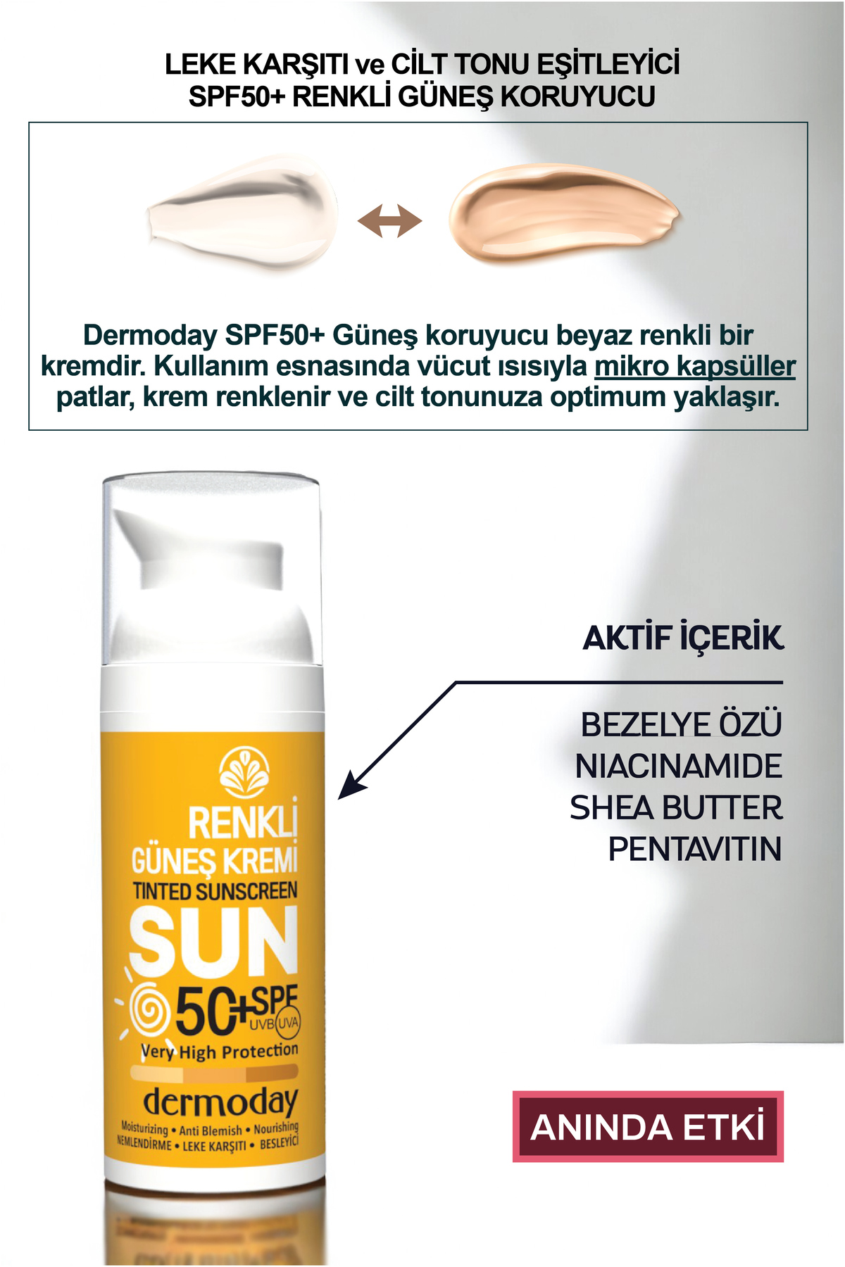 ضد آفتاب صورت   Dermoday | DRGK1 اورجینال - تصویر 2