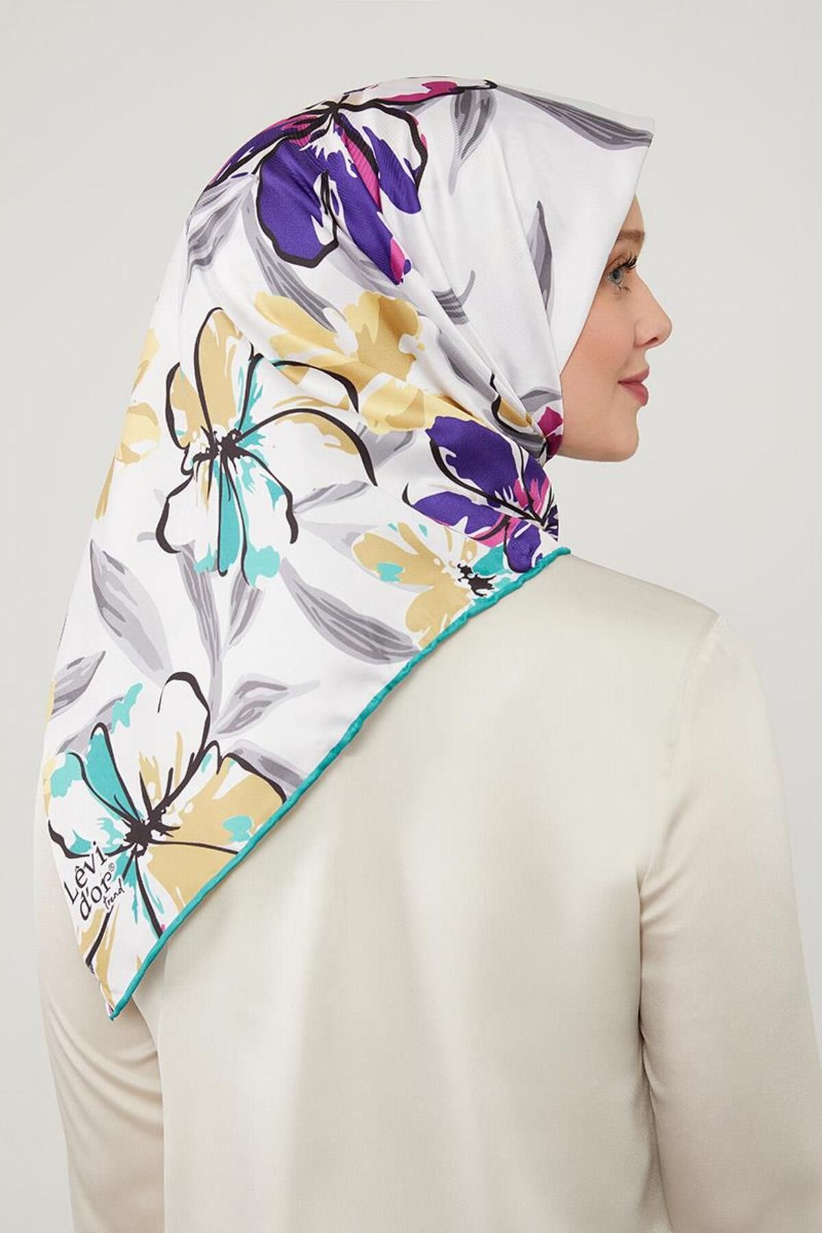 روسری سبز Twill Trend Green Levidor