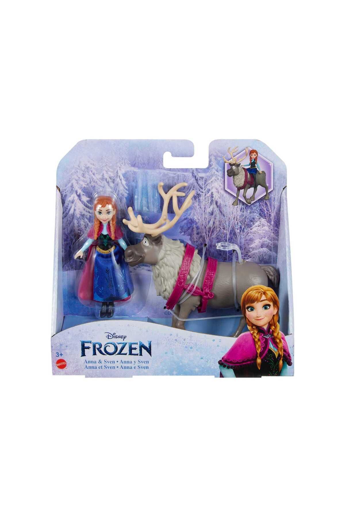 mattel-Frozen Small Doll Anna & Sven HLX03 7
