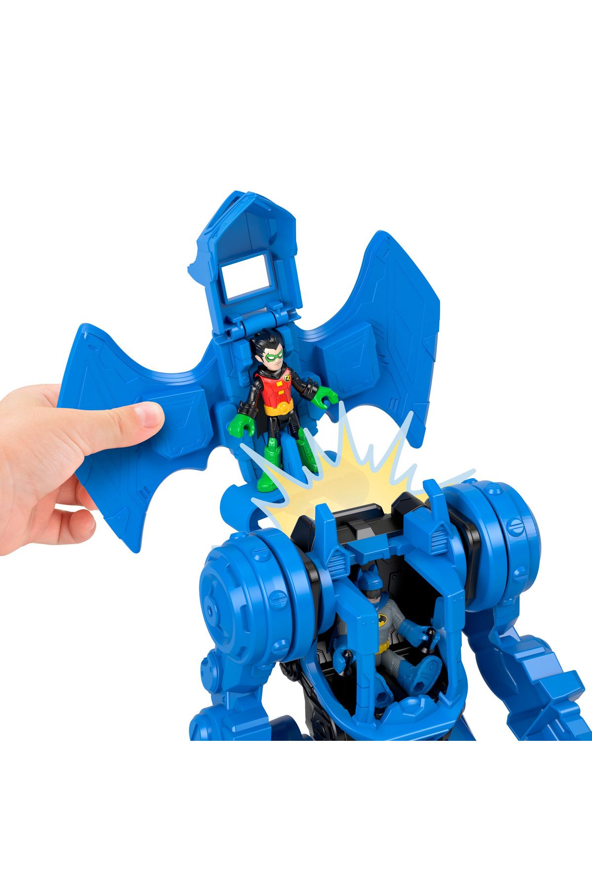 Imaginext robin robot new arrivals