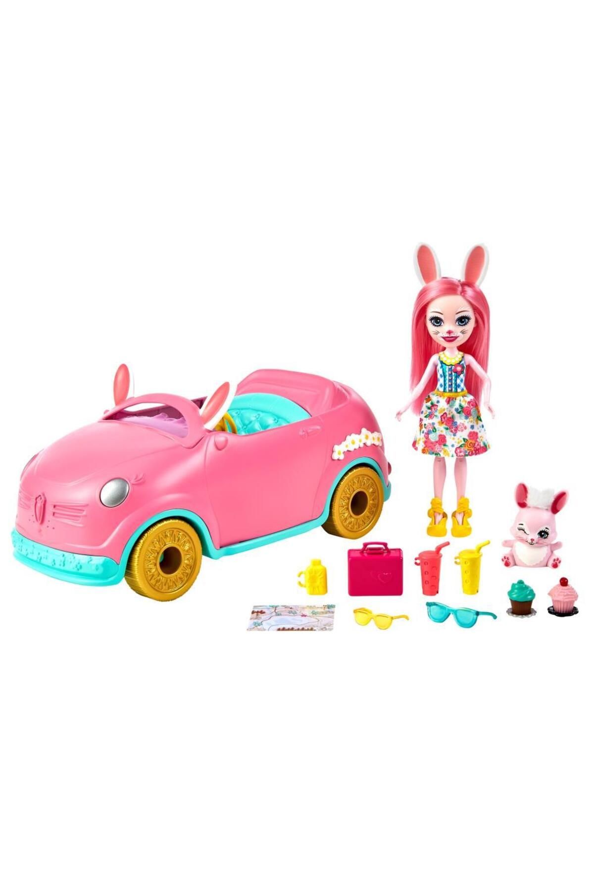 Mattel Enchantimals Tavşancık Araba Hcf85 194735009053