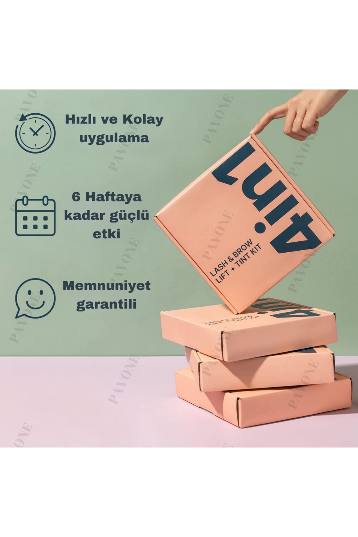 ست لیفتینگ مژه - کیت لمینت ابرو - ست لیفتینگ مژه - Pavone
