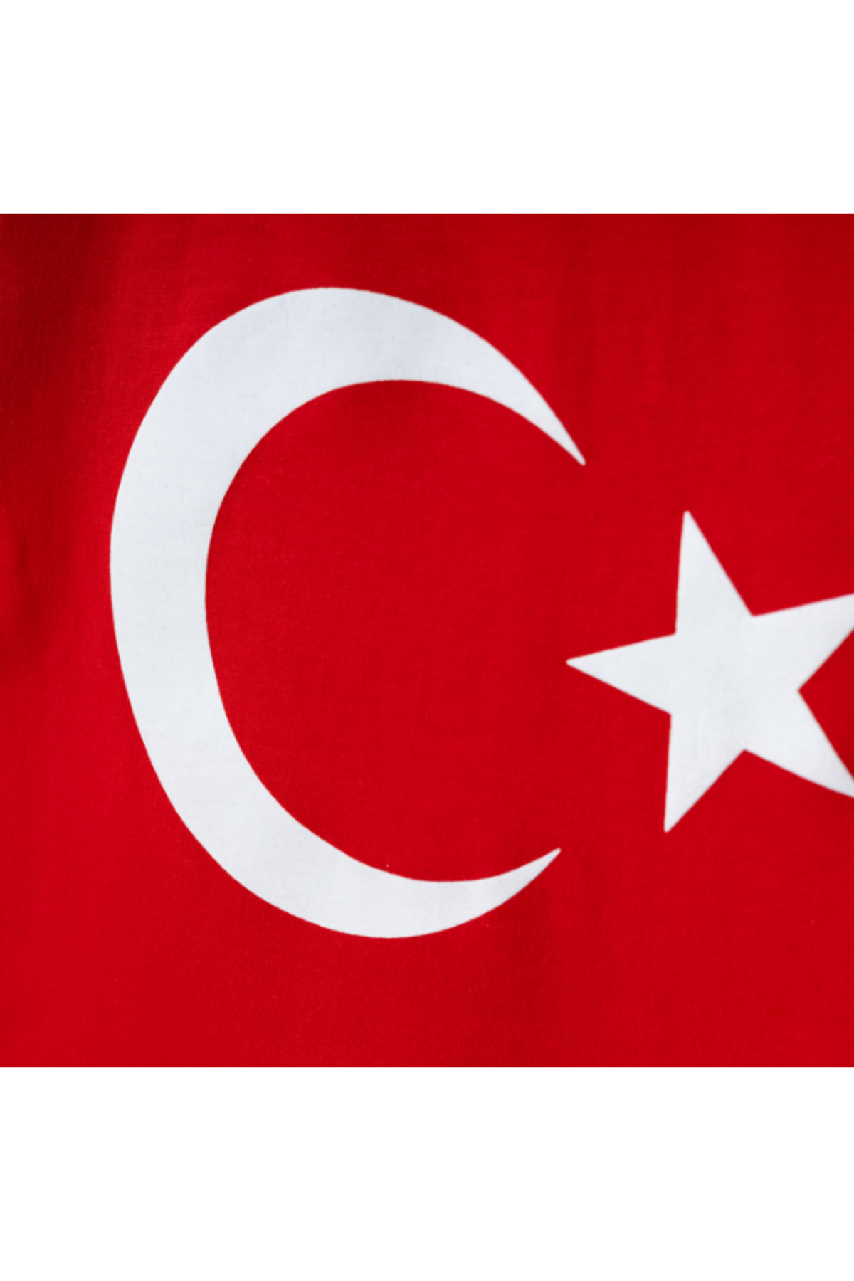 winimo T-Shirt Ay Yıldız Baskılı Kırmızı fotoğrafı 2 (önizleme)