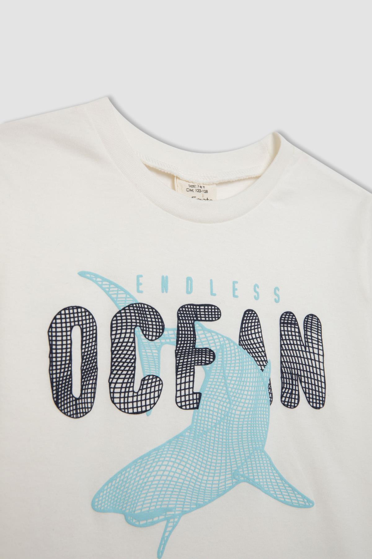 لباس ست پسرانه دفاکتو Defacto اورجینال پسرانه کد کالا C1295A824HS - تصویر 4