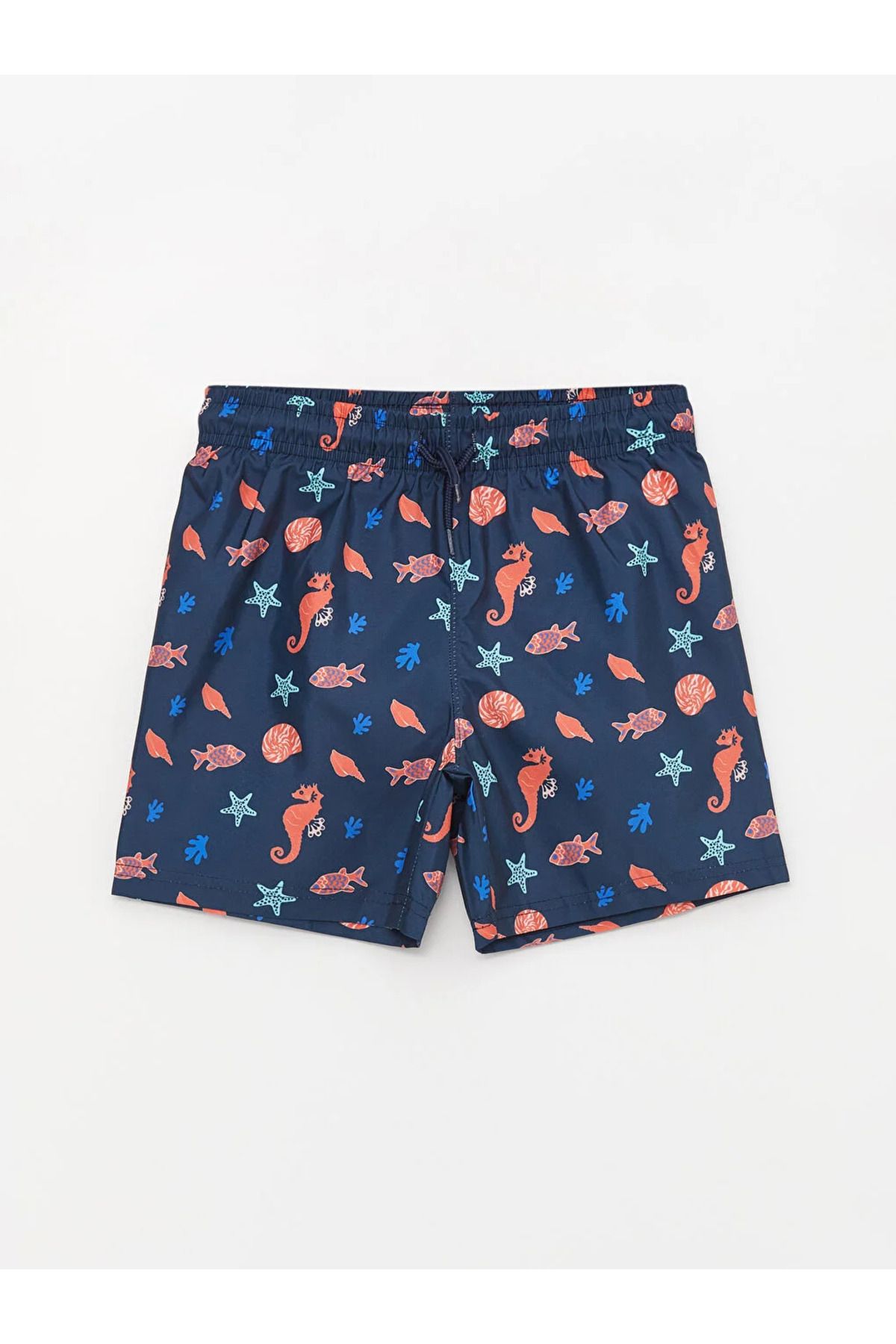LC Waikiki-LCW ECO Boy's Swim Shorts with Elastic Waist 1