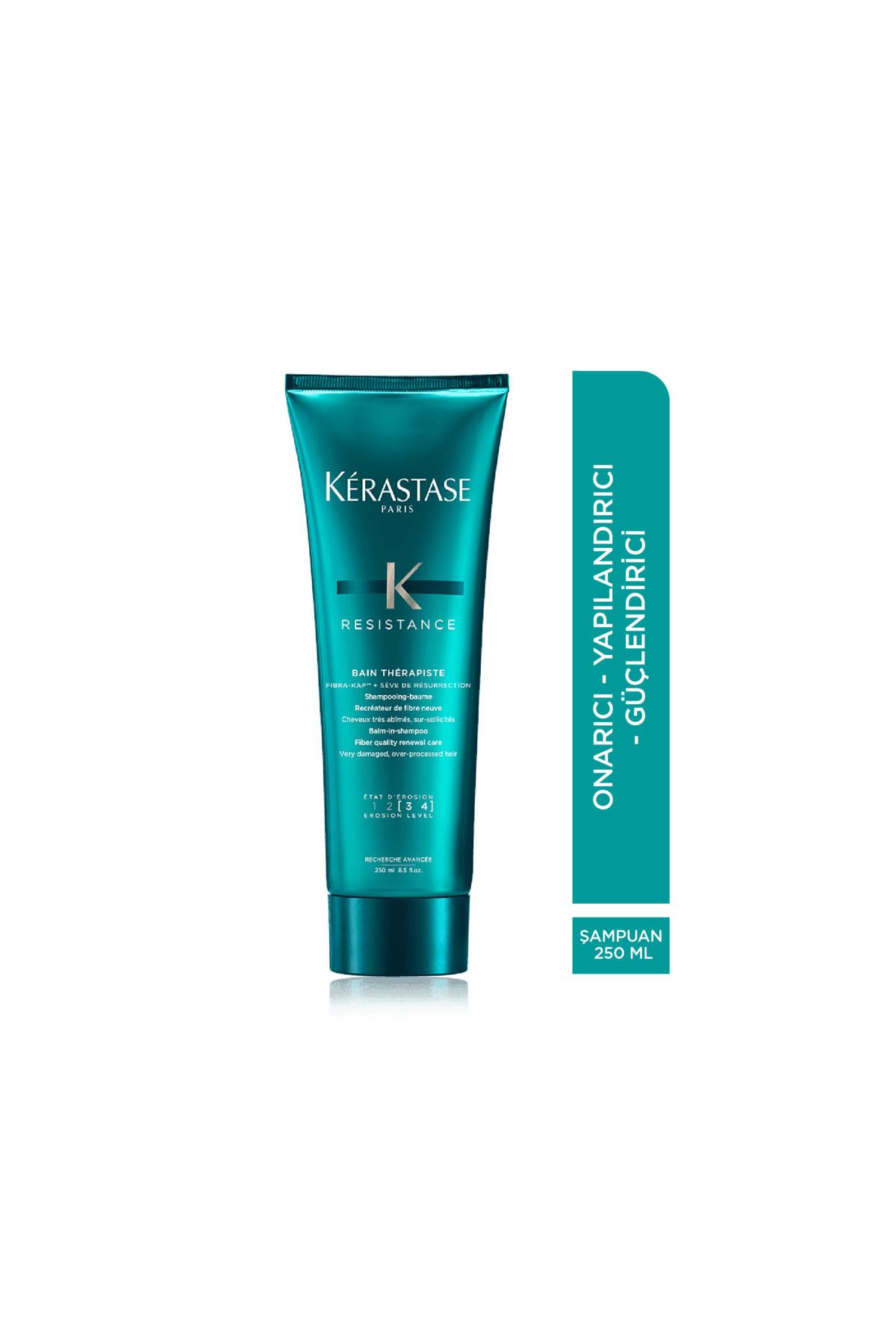 Resistance Therapist Bain-Repairing Strengthening Shampoo for Damaged and Treated Hair 250ml
