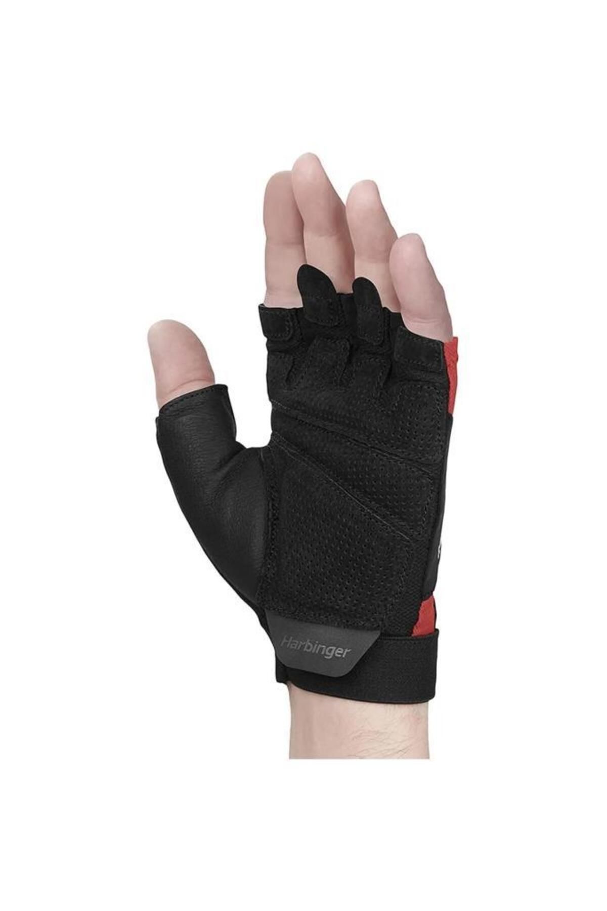 دستکش وزنه برداری قرمز 22266 FlexFit Fitness اورجینال Harbinger