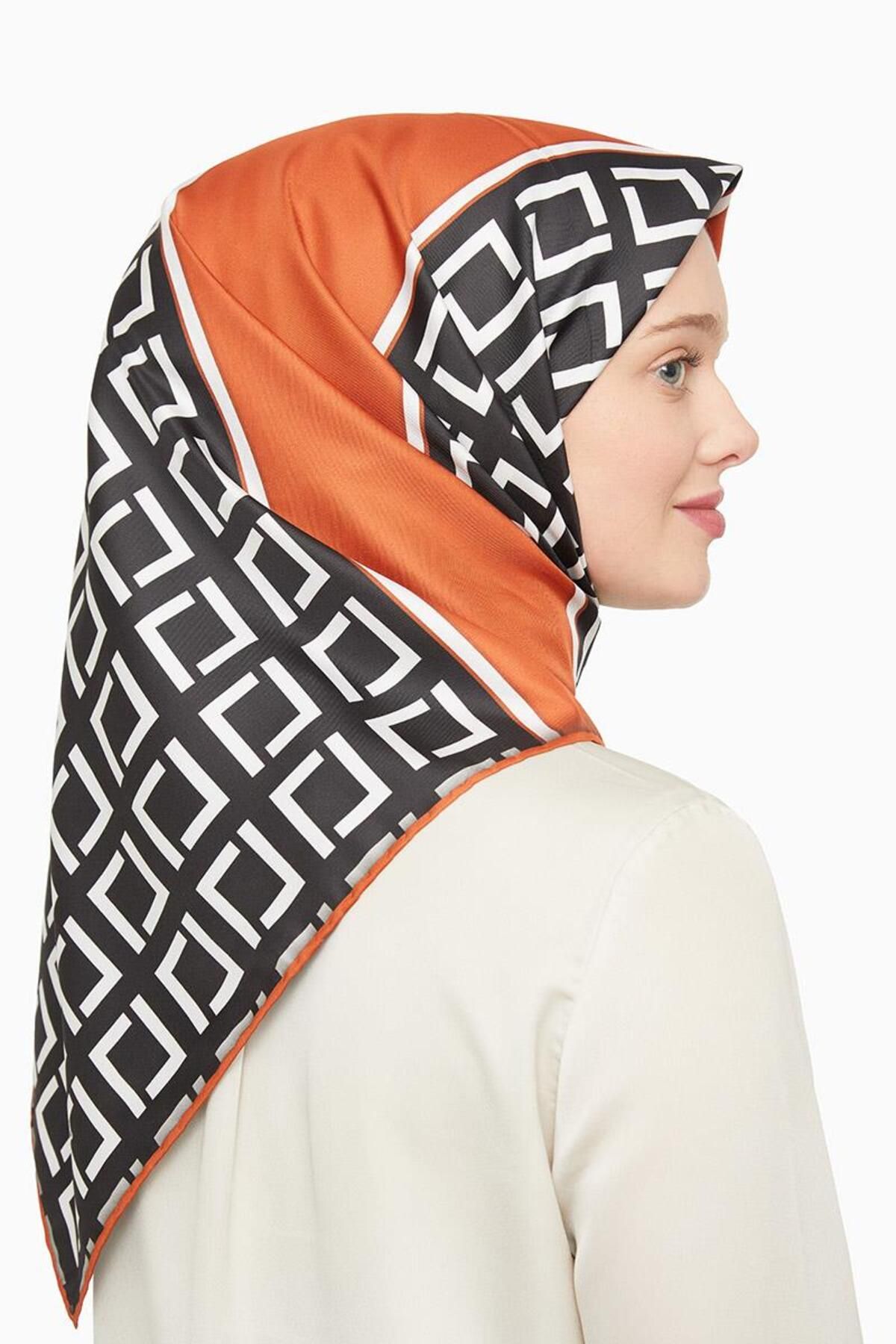 روسری چند رنگ Twill Trend اورجینال Levidor