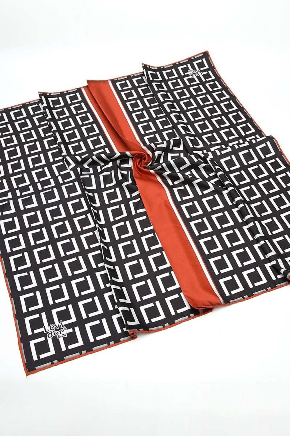 روسری چند رنگ Twill Trend اورجینال Levidor