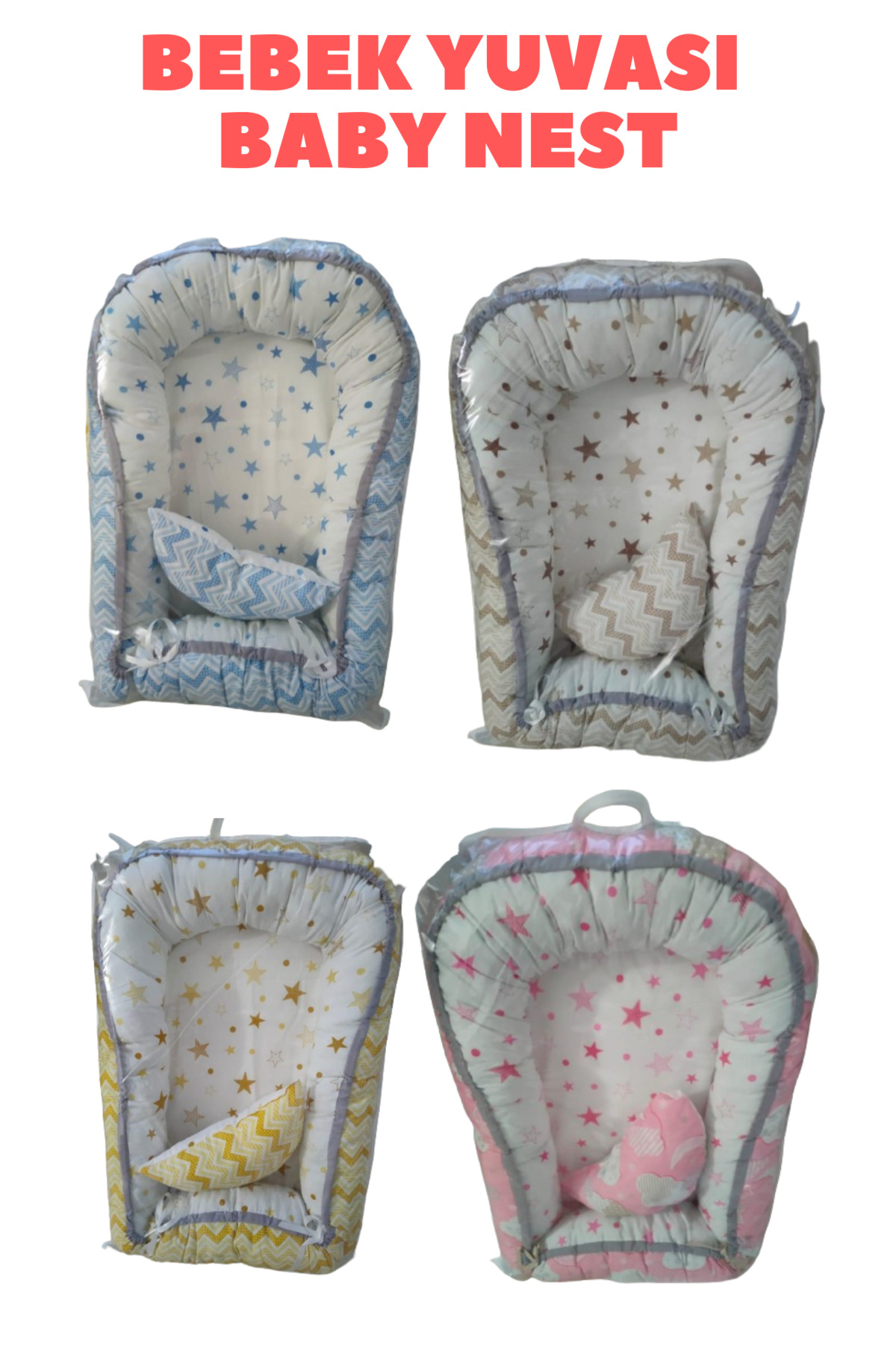 TURHAN BEBE Yeni Doğan Bebek Çeyiz Seti Bebek Arabası Puset Park Beşik Yürüteç Ana Dizi Oyun Halısı Baby Nest.. fotoğrafı 7 (önizleme)