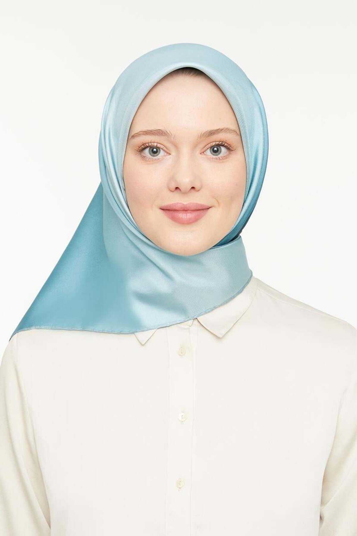 روسری سبز Twill Green خالص Ipek Levidor