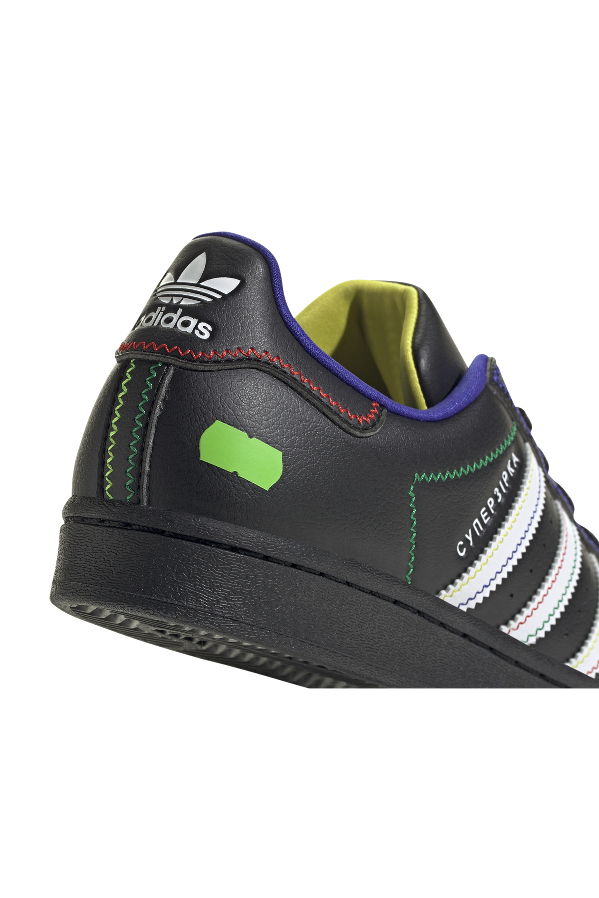 اسنیکر adidas اورجینال زنانه برند آدیداس EF5399 Superstar x KseniaSchnaider Casual Shoes Sneaker Black - تصویر 8