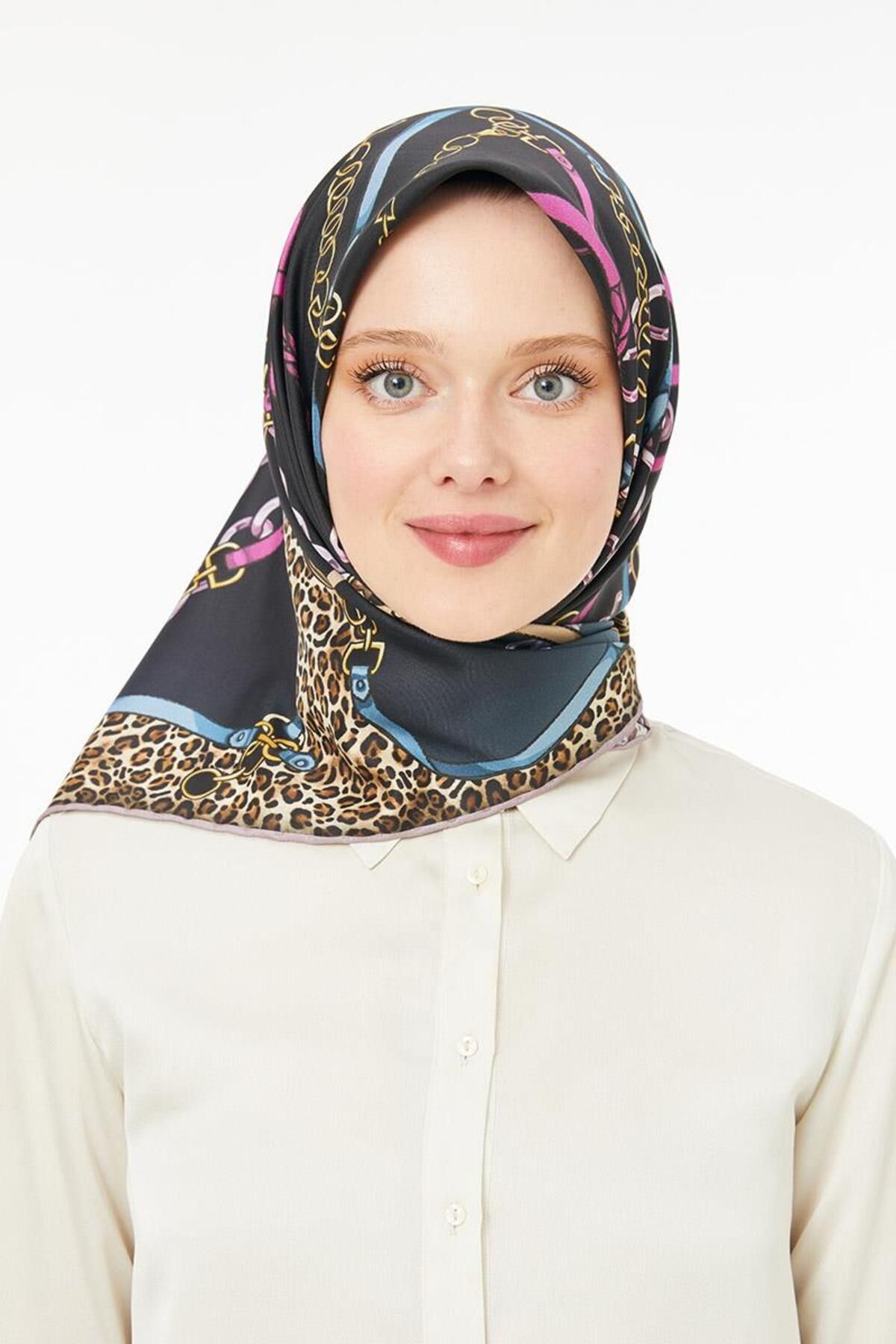 روسری صورتی Twill Trend Fuchsia اورجینال Levidor