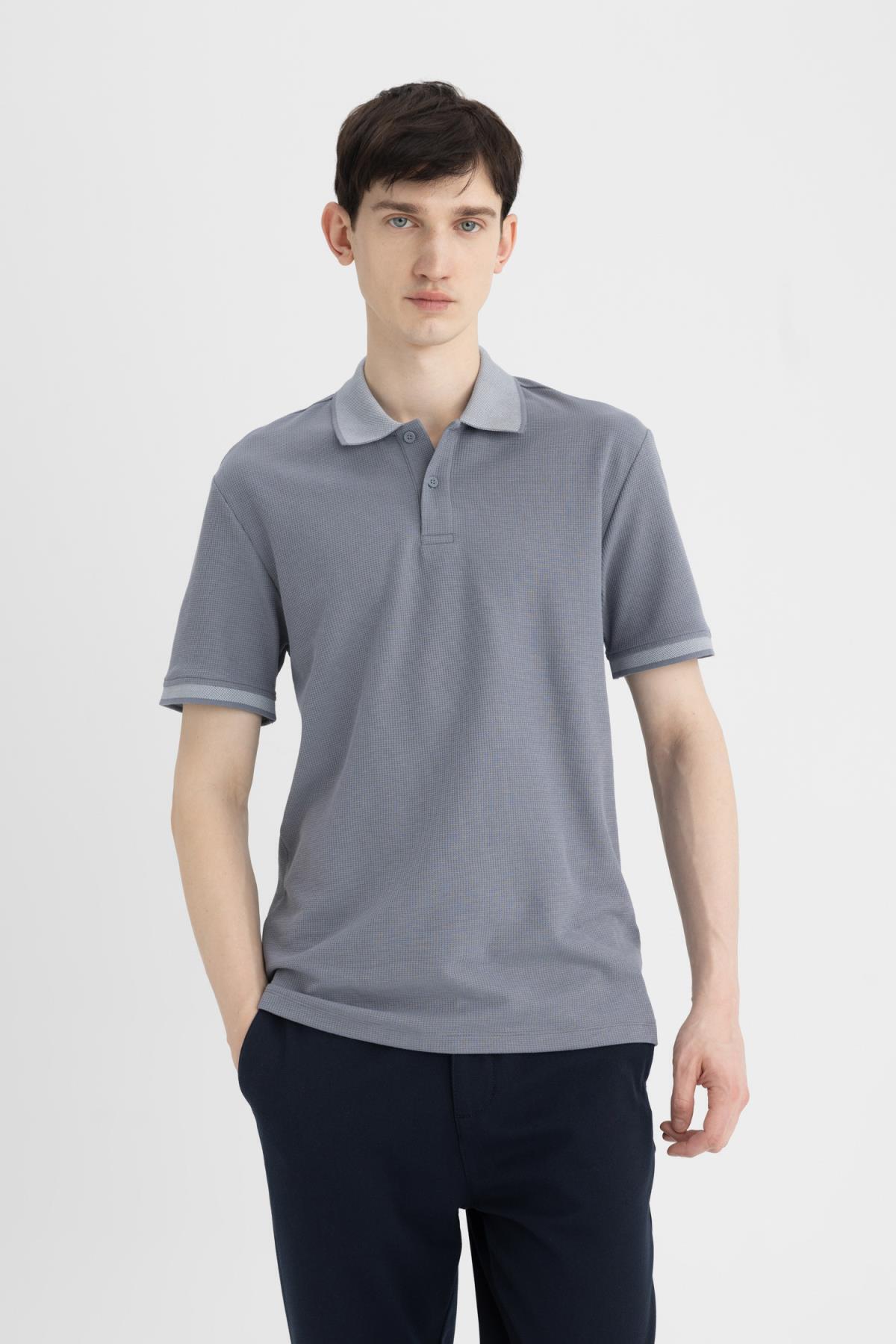 پولوشرت مردانه دفاکتو | B4508AX24SP Defacto - Image 3