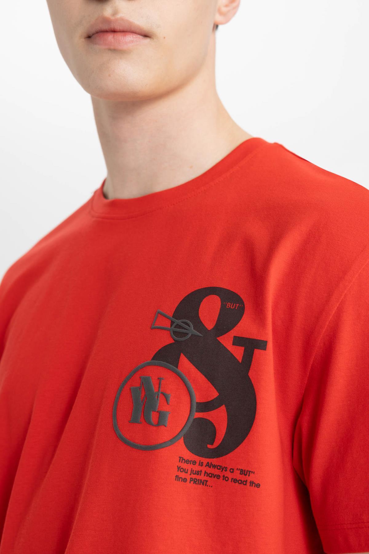 تی شرت مردانه دفاکتو | B8479AX24SM Defacto - Image 5