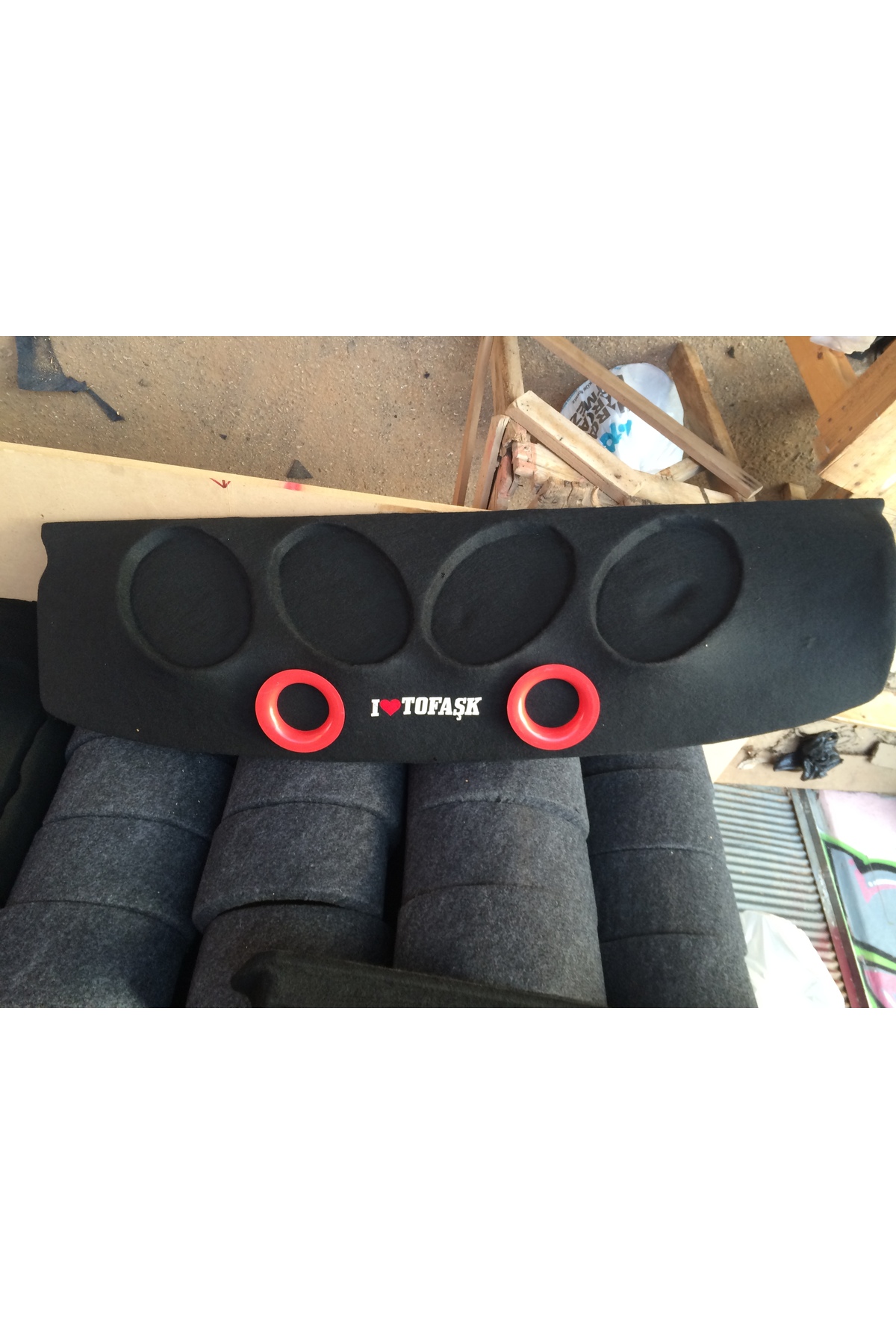 polisoft TOFAŞ MURAT 131 ARKA 4 LÜ OVAL HOPARLÖR KOLONLU PANDİZOT 2 PORTLU