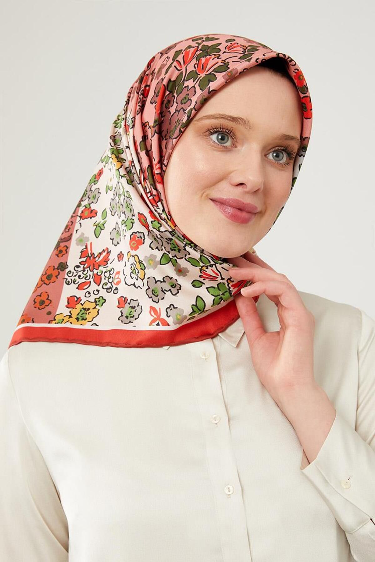 روسری قرمز Twill Trend Red Mine Levidor