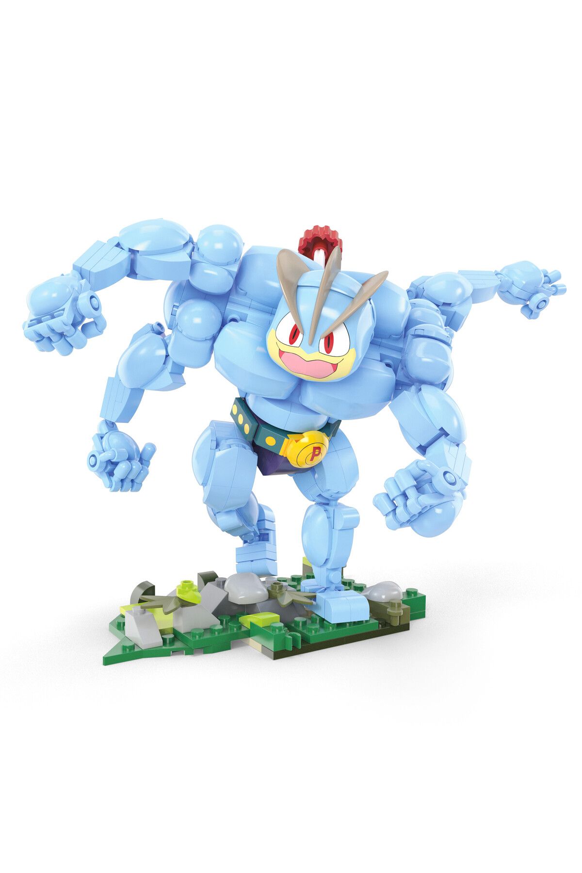 Pokemon-Action Figure Building Toys, Machamp with 401 Pieces, 1 Poseable Character with Full Articulation 5