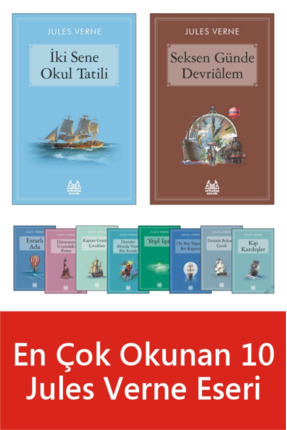 Arkadaş Yayıncılık En Çok Okunan 10 Jules Verne Eseri