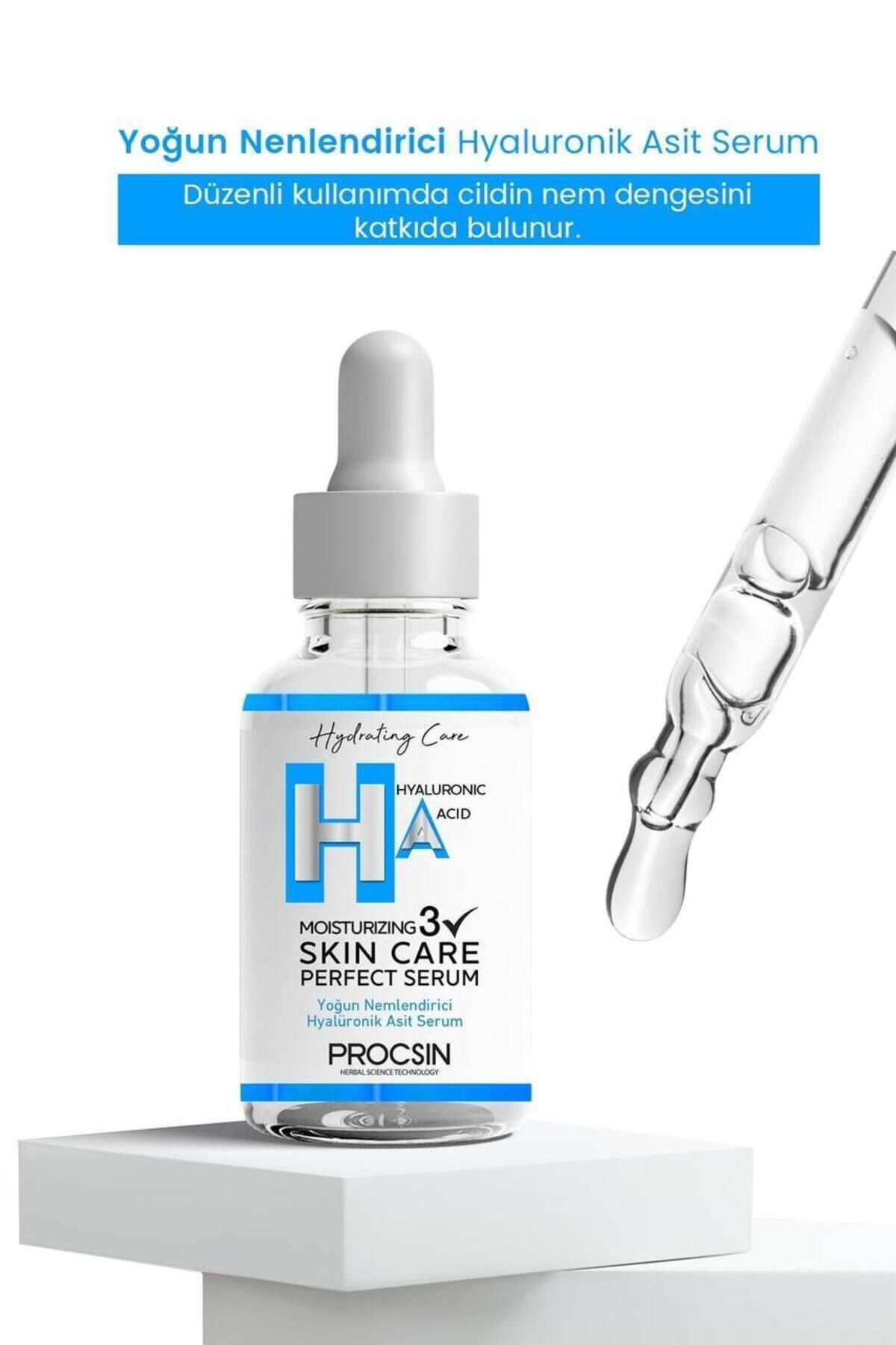 PROCSIN محصول مرطوب کننده غلیظ سرم هیالورونیک اسید 20 میلی لیتر
