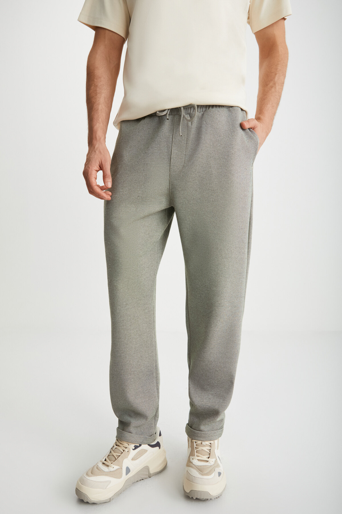 RAMADANP016 Khaki Joggers