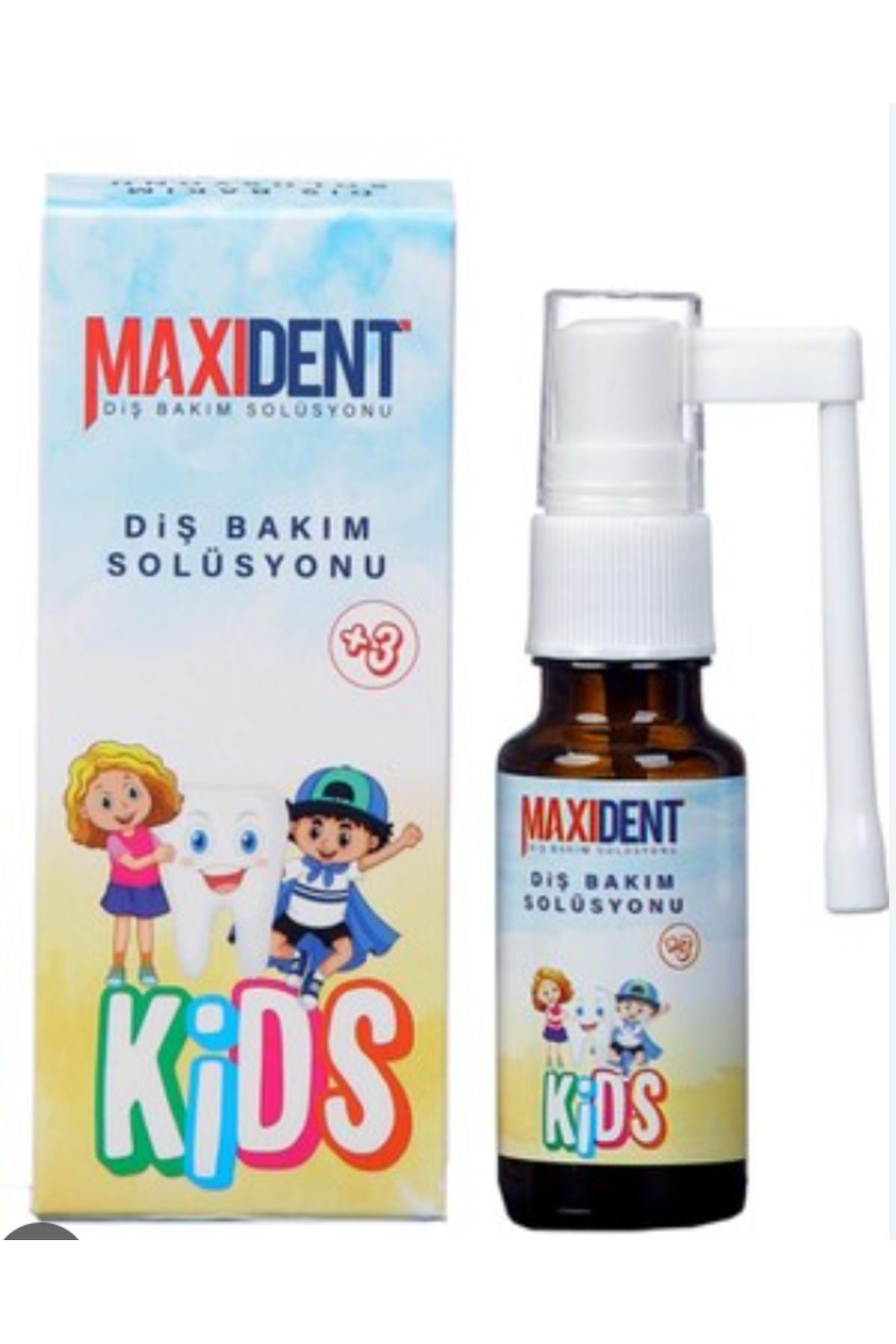 Maxident Kids Diş Bakımı Solüsyonu 20ml
