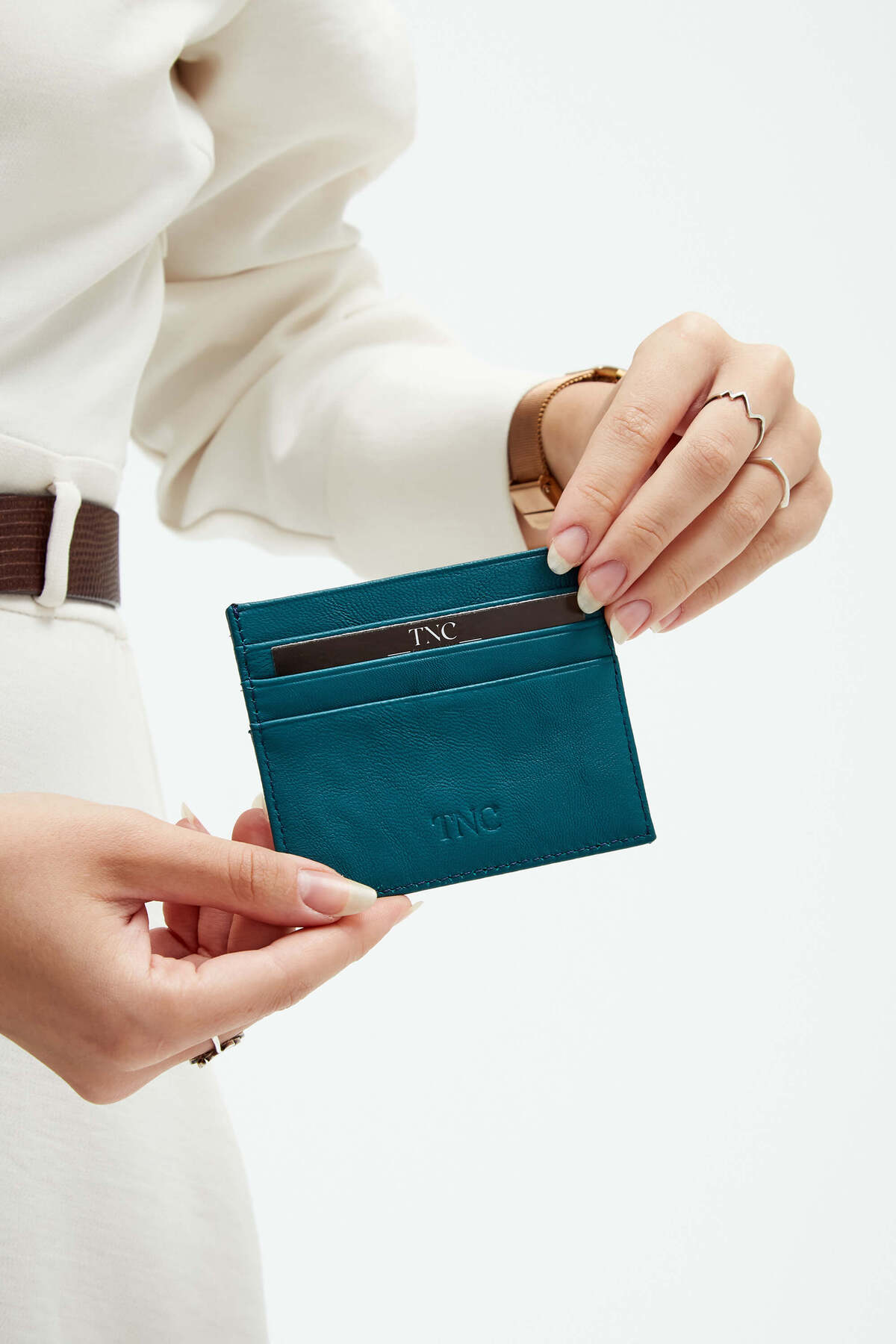 تامر تانجا جا کارتی جین چرم اصل یونیسکس