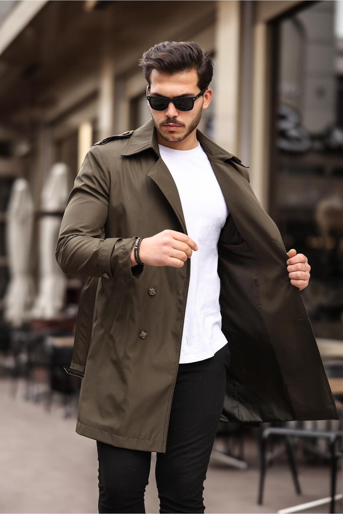 ترنچ کت مردانه ???? FREED MOND | 342 اورجینال - تصویر 5