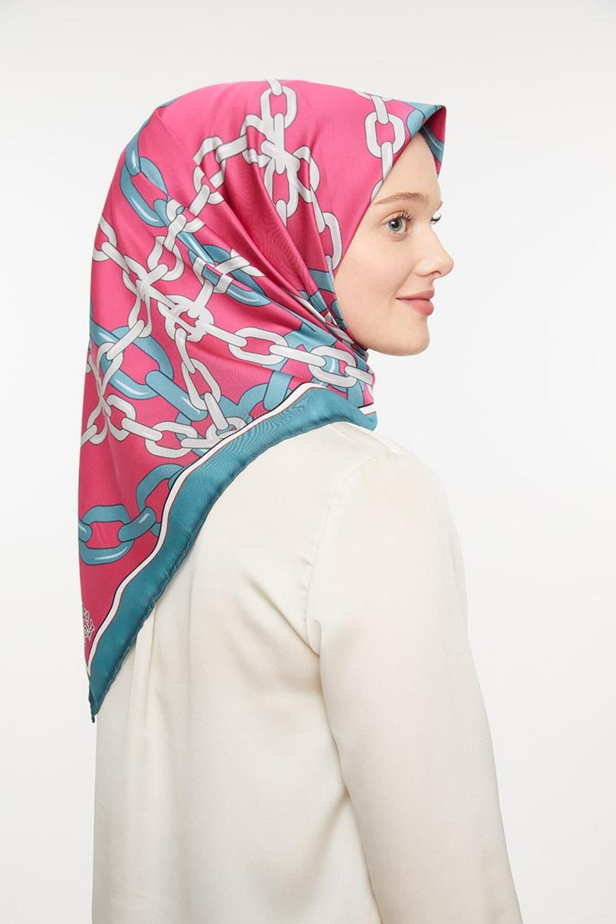 روسری خاکستری Twill Trend Grey اورجینال Levidor