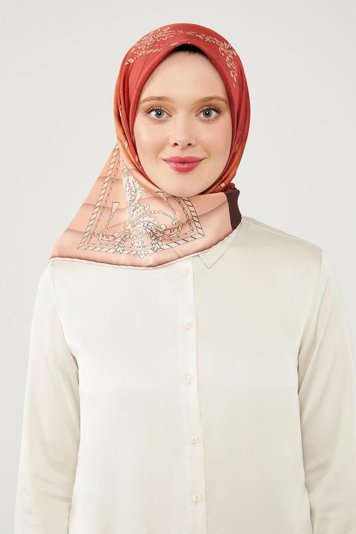 روسری قرمز Twill Trend اورجینال Levidor