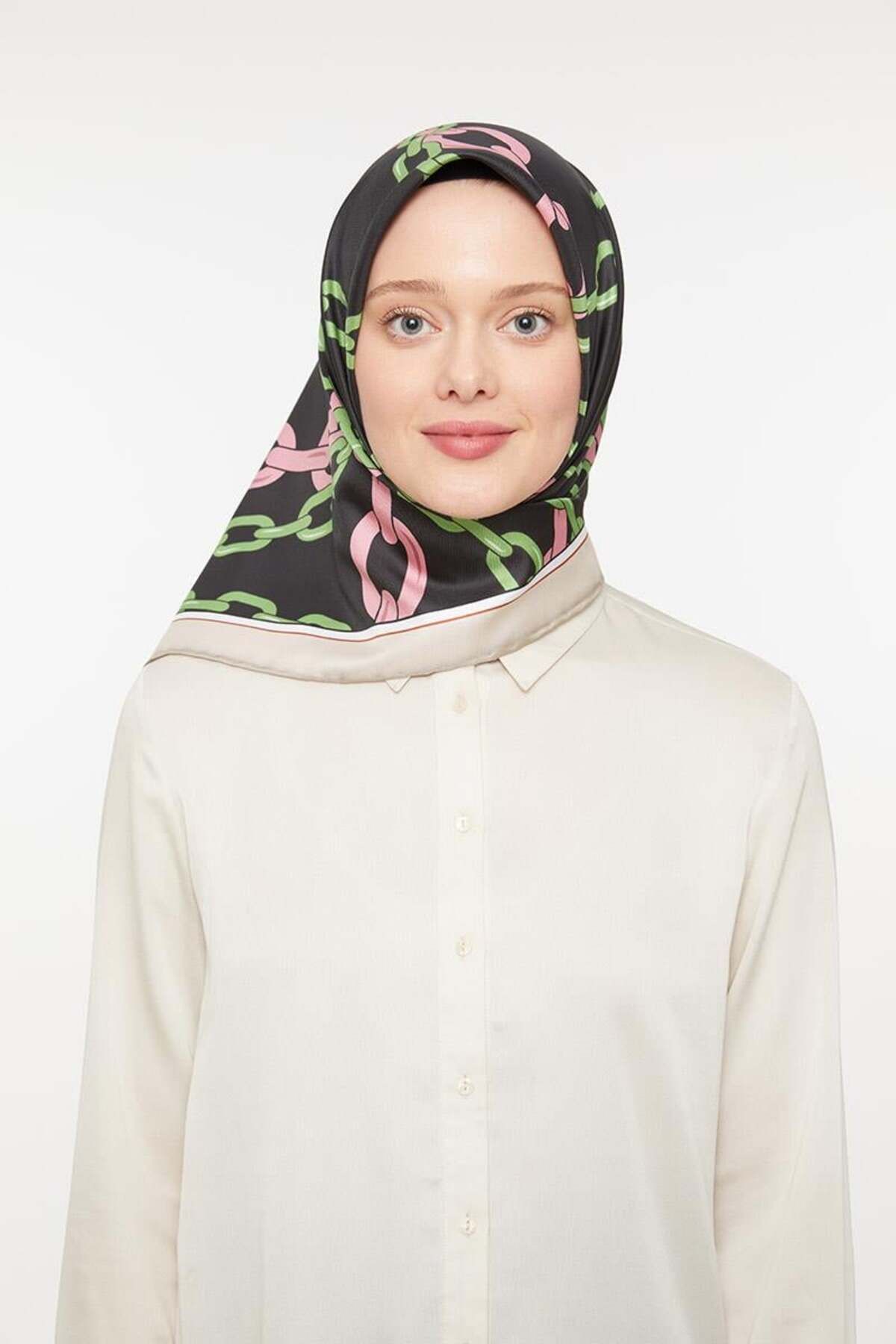 روسری صورتی Twill Trend Pink اورجینال Levidor