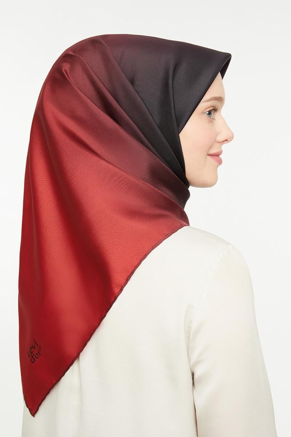 روسری قرمز IPEK خالص Twill Red Levidor