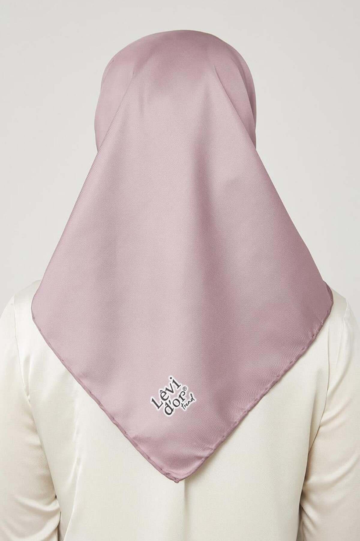 روسری صورتی Twill Trend Color Violet Levidor